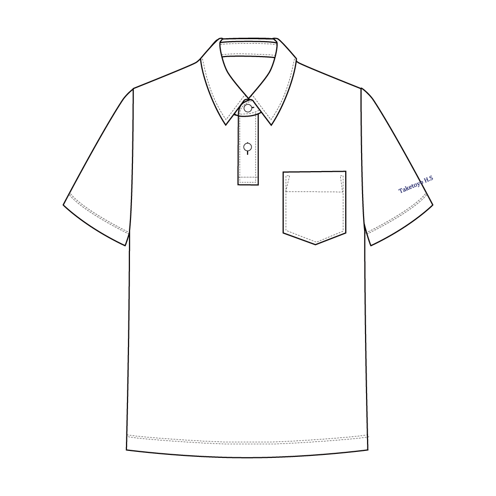 武豊高校ポロシャツ