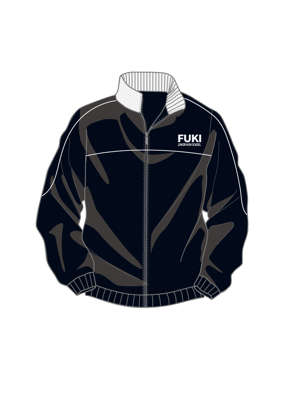 富貴中学校ジャージ上